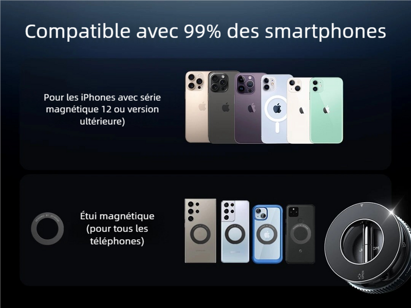 MagGrip™ – Support Téléphone